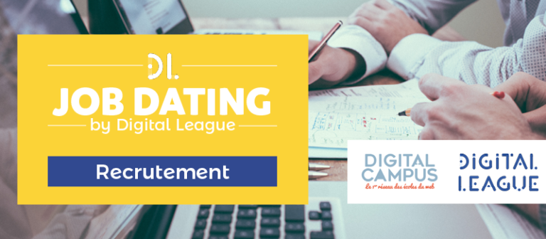 Digitaleague's tweet photo. [#JOBDATING] 30.04 Vous êtes à la recherche d'un #alternant compétent dans le domaine du #web ? @DigitalCampLyon a des étudiants pour vous ! 🚀 #webmarketing #communication #gestiondeprojet #vidéo #digijob + d'infos ici 👉 https://t.co/NjTr7eWHPY https://t.co/pNkp1MBFtO