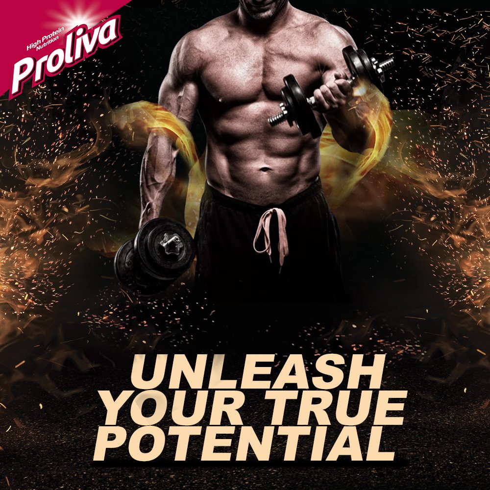 ProlivaNutrisat's tweet photo. Challenge your best with Proliva Raw Whey and Casein.
#Whey #Casein #BuiltForFit #StayAhead #Proliva https://t.co/ltGDbKuUmu