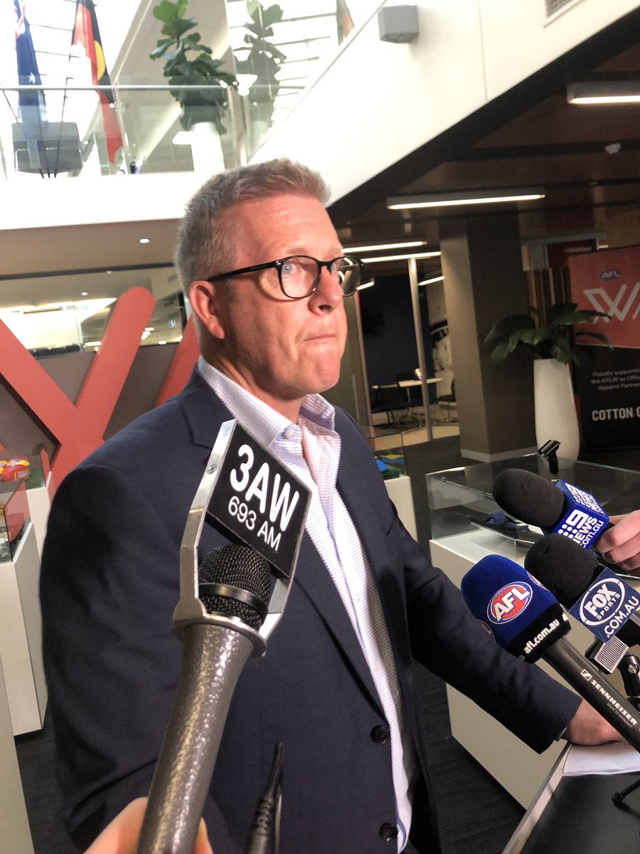 JordanTunbridge's tweet photo. AFL GM of Football Operations Steve Hocking will contact integrity department & head of social inclusion if booing of Gary Ablett during matches continues in weeks to come. @3AWisfootball https://t.co/wAUCTIlKB7