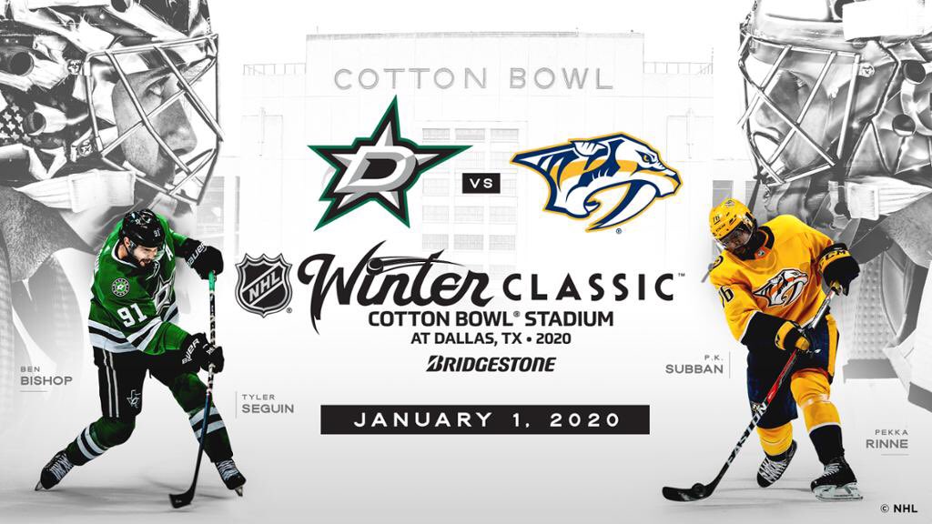 Tickets will soon become available for the #WinterClassic2020 in a round one rematch between the <a href="/DallasStars/">Dallas Stars</a> and <a href="/PredsNHL/">Nashville Predators</a>