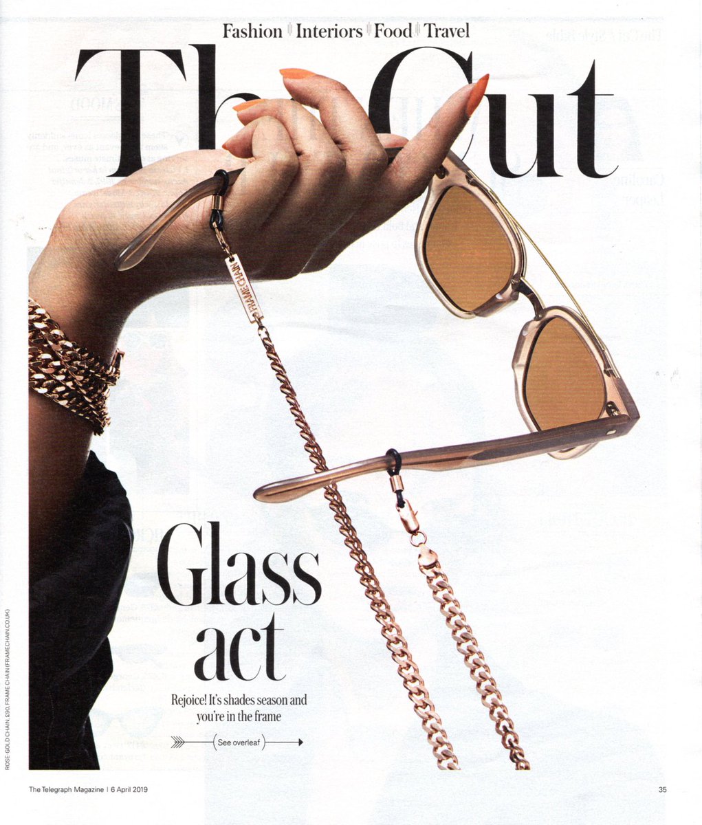 FrameChain's tweet photo. 🔸 GLASS ACT 🔸 Major love to @TeleFashion for the feature. You got yours yet? https://t.co/8Yks3NJtMx