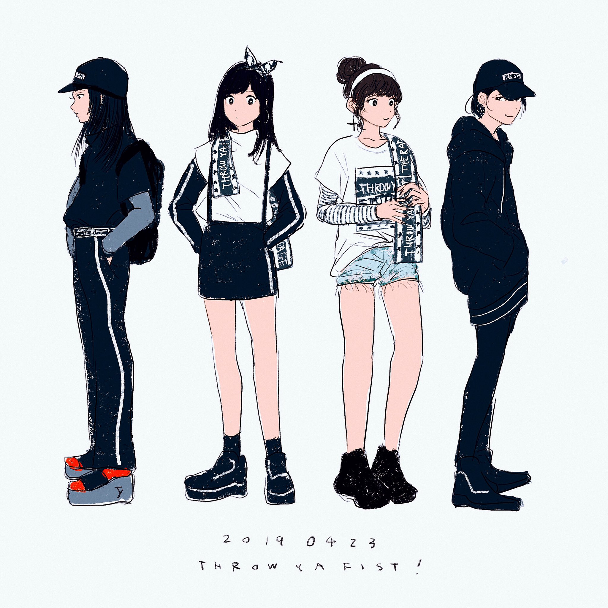 エンタメ大好き妖怪 Twitterren ランペtyfの会場 白黒を基調にした参戦服着てる人多くてかわいい