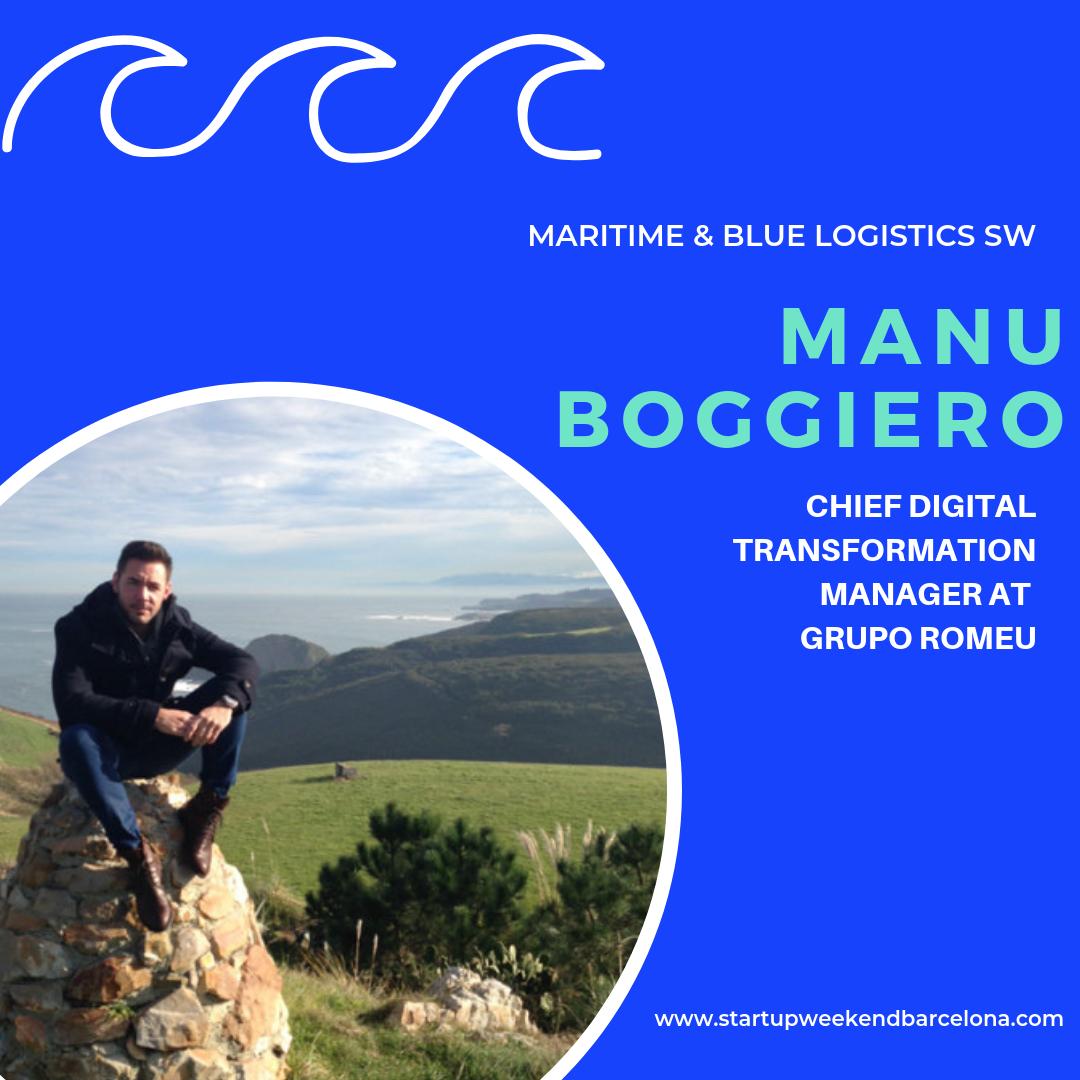 sw_bcn's tweet photo. New mentor @manuelboggiero chief digital transformation from @GrupoRomeu Thanks for being part of this edition. #BlueLogisticsSW #StartupWeekend #SWBarcelona https://t.co/XVmIyuKZb7