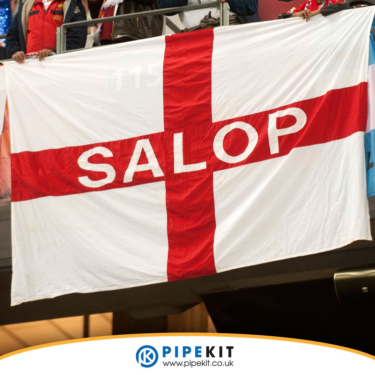 shrewsburytown's tweet photo. Happy #StGeorgesDay from #salop 🔷🔶 https://t.co/cNc9Xthsht