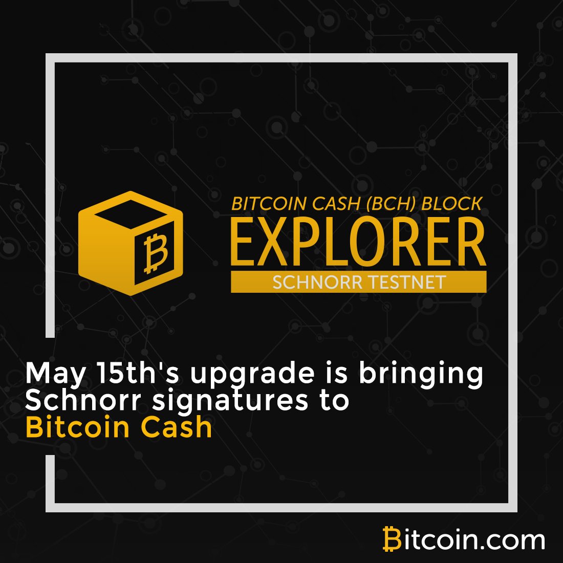 Bitcoin News On Twitter May 15th S Upgrade Is Bringing Schnorr - 