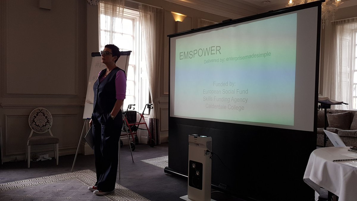 JobsInTeesside's tweet photo. This morning I'm starting @EntMdeSmpl brand new 3-day training course - #EMSPOWER at @AcklamHall
#businesstraining #EMSGrowth https://t.co/31lMvw1Ose