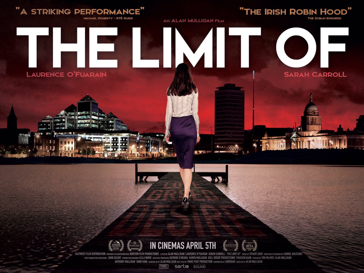 The Limit Of - beating the back to work blues! You can still catch this haunting thriller at Eye Cinema Galway  -  19:00
Mayo Movie World. - 19:20 (Also at 14:45 &amp; 17:00)