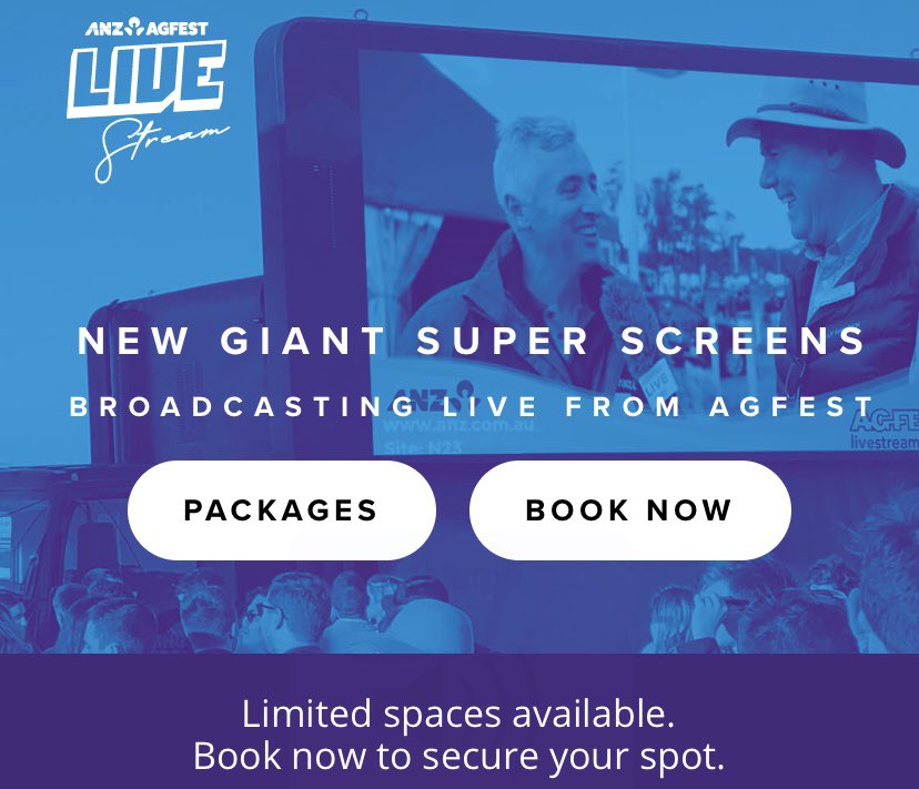 This year at @AgfestTAS #Agfest2019 #Tasmania agfestlive.com.au New Giant Super ... What’s this you ask?