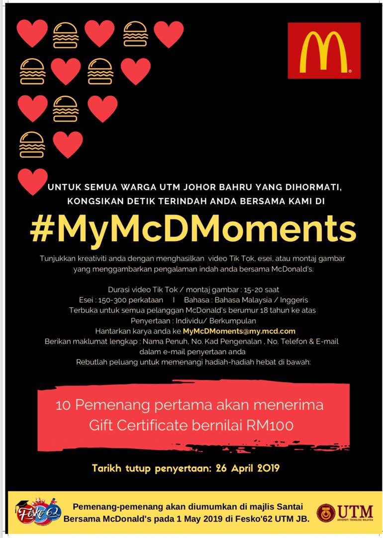 holisticslab's tweet photo. See you in 1st of May, at @utm_my 💫
@twt_utm @McDonalds https://t.co/P39LLeSpAb