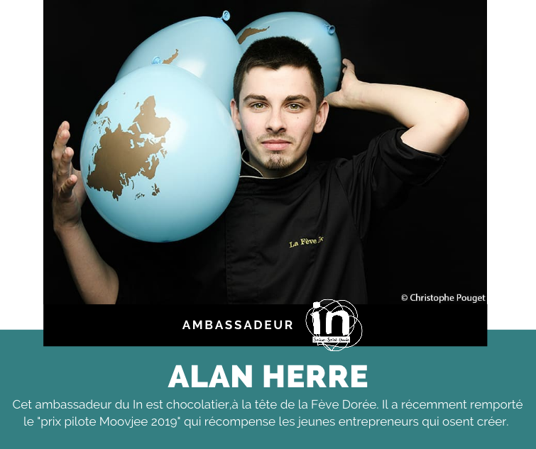 inssd93's tweet photo. Nouvel ambassadeur du #InSSD ! Alan Herre, à la tête de #LaFeveDoree est un jeune chocolatier de #NeuillyPlaisance, récemment récompensé du Prix Pilote @MoovJee 2019 ! Bienvenue !
#talent #madeinSSD #madein93 https://t.co/IK2Mk4TblT