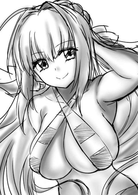 #FGO
#FateGO 
wip
例のネロー 