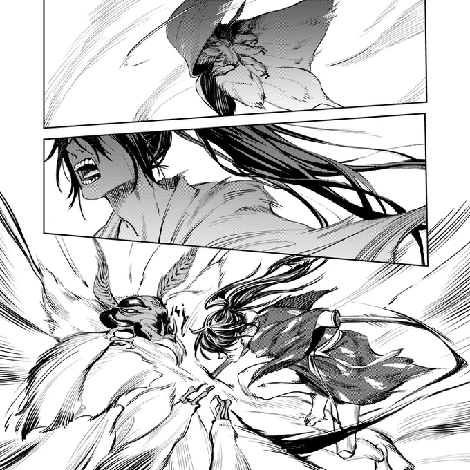 -Rage-
I think I rarely draw actions but this is so much fun. I totally forgot how much I love the violence in shounen manga. Nowadays, I'm more geared towards seinen.
Also I just saw that we have an official tag now. #dororo_fanart
Gosh, I love this series.🤣 