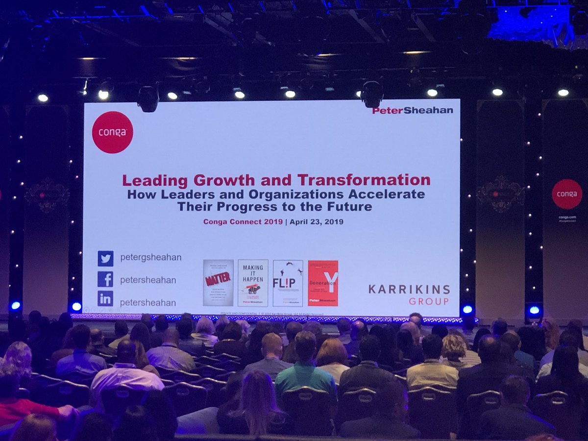 ericrodwell's tweet image. @PeterGSheahan taking the stage #CongaConnect #DigitalDocumentTransformation