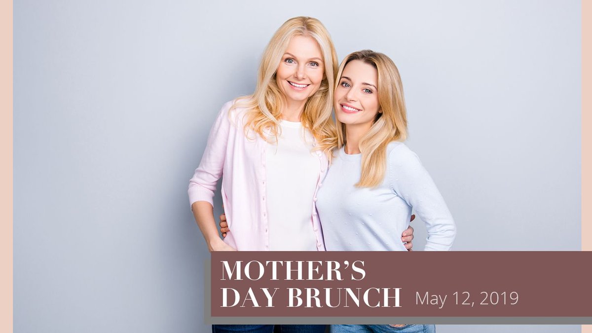 Quality time is the best Mother's Day gift. Spend some luxurious time as a family - Reserve your table for our Mother's Day Brunch on May 12th: buff.ly/2H8Qy8J