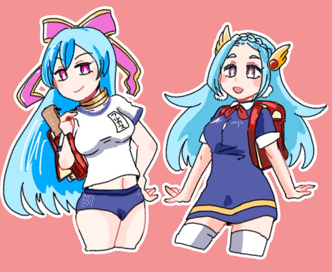 女児服フルカスさんとウァラクさん塗りました 