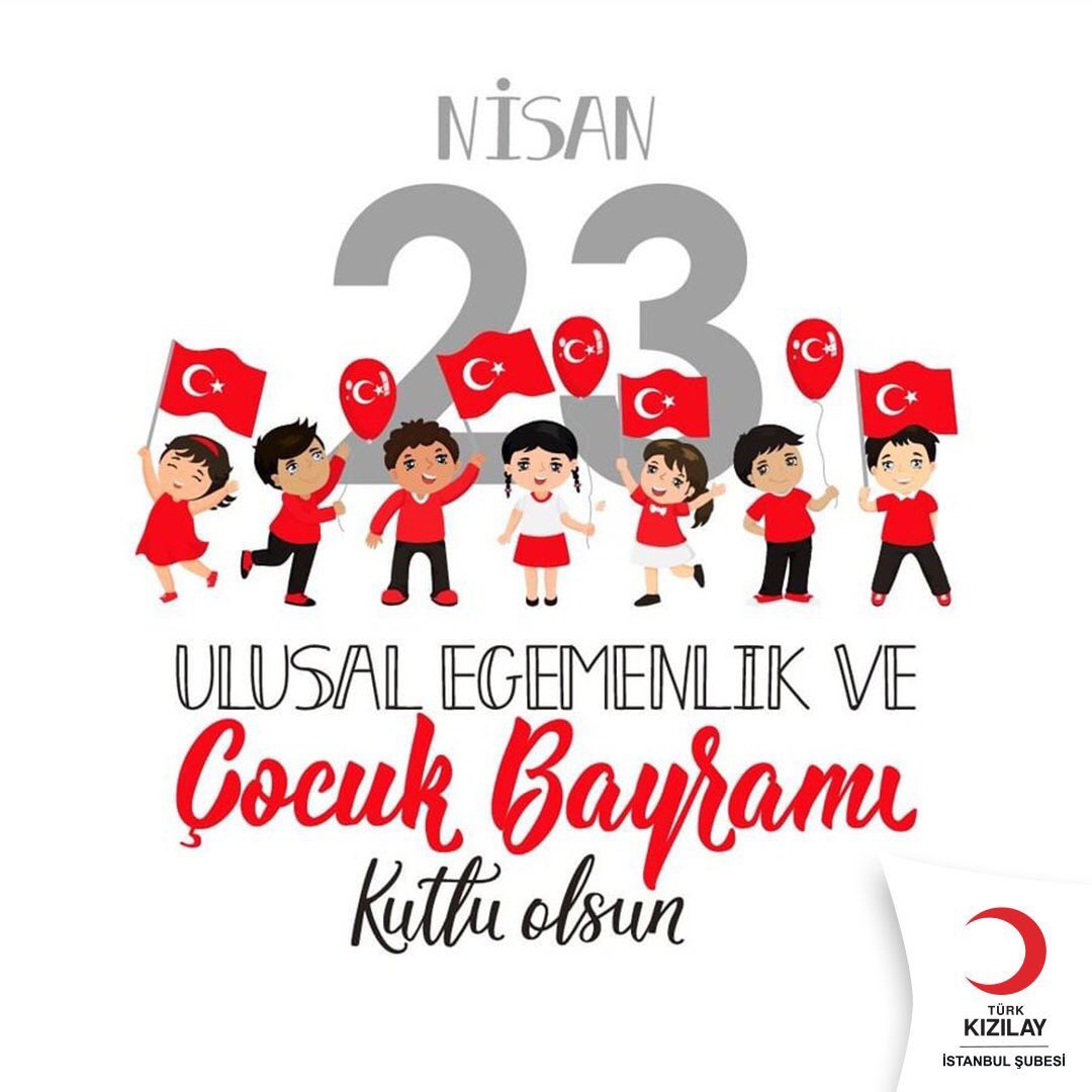 23 Nisan Ulusal Egemenlik ve Çocuk Bayramımız kutlu olsun. #23Nisan #23NisanKutluOlsun #istanbul #kizilay <a href="/VahdetErdogan/">Vahdet Erdoğan</a> <a href="/UnuvarCagri/">Çağrı Ünüvar</a> <a href="/koraykya/">Koray Kaya</a> <a href="/dilara_ferli/">Dilara ferli</a> <a href="/aykutbayir24/">Aykut Bayır</a> <a href="/genckizilay34/">Genç Kızılay İstanbul</a>