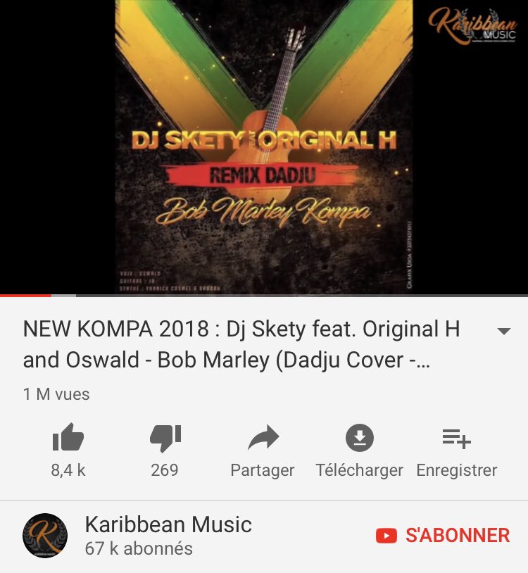 DjSkety's tweet photo. 1 MILLIONS MERCI À TOUS 🔥❤️
@OSWALDSXM #djskety #Oswald #OriginalH #Kompa #Konpa #Gouyad #Haiti https://t.co/zCyD070gKX