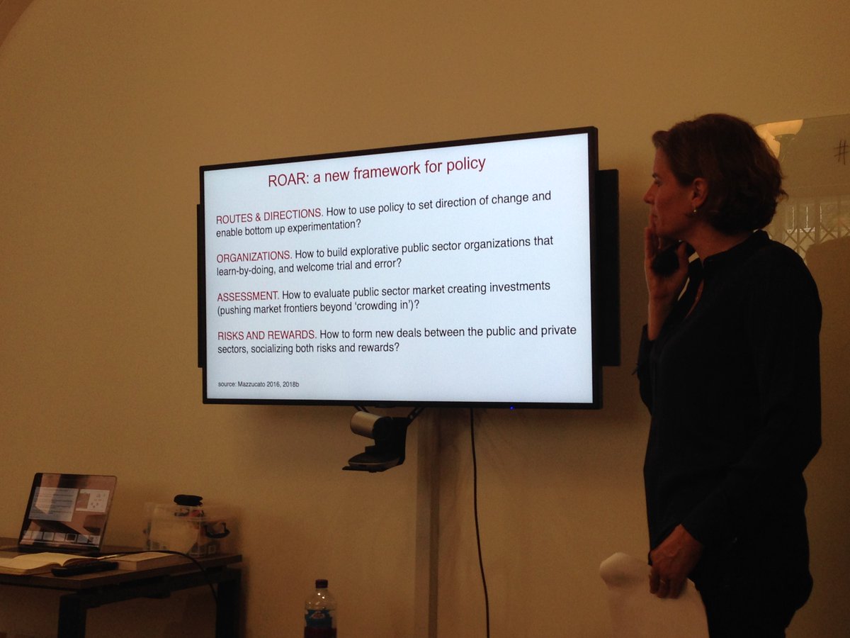 Elena_Prodi's tweet photo. Grateful for being given the opportunity to share insights from my PhD thesis and the research conducted on University-Company collaboration with my @adaptland colleagues at @ysi_commons @IIPP_UCL. #RethinkingState #London https://t.co/sNxHg2mds4