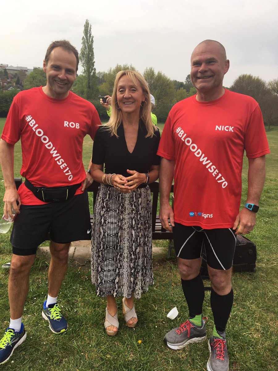johealey_'s tweet photo. A pleasure to film with @robalolex and Nick Steele running from Nottingham to London, to then run the @LondonMarathon 170 miles in total! It’s for blood cancer charity #bloodwise170 more on @bbcemt #LondonMarathon https://t.co/rOgGlbsyiY