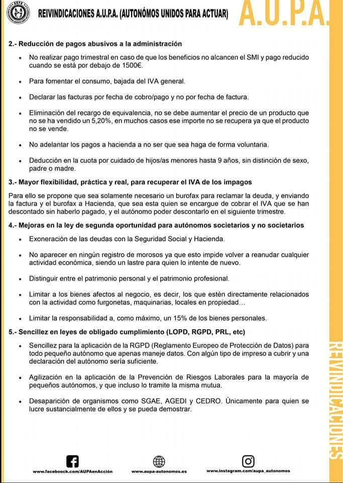 AUPA_Autonomos's tweet image. Nuestras propuestas para los candidatos. Quién las cumplirá? Somos muchos #autonomos para no tenernos en cuenta.  #ElDebateDecisivo
#AUPAautonomos #derechoDeAutonomos 

@_anapastor_ @VicenteVallesTV @Albert_Rivera @pablocasado_ @Pablo_Iglesias_ @sanchezcastejon @AUPA_autonomos