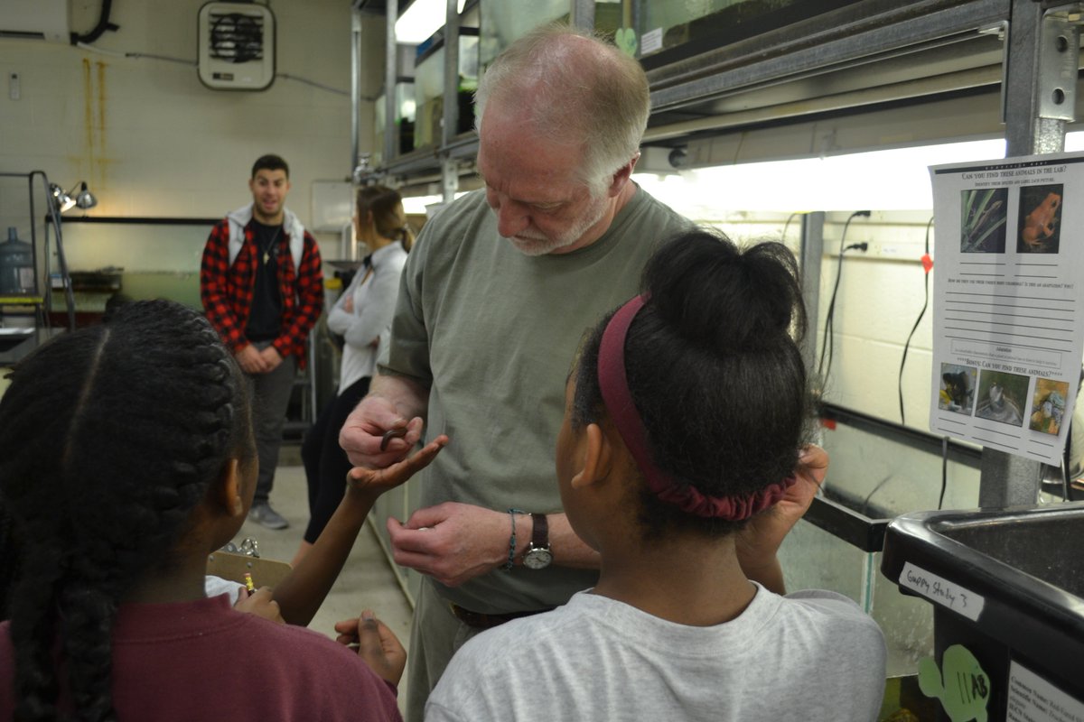 SJUscienceout's tweet photo. Did you know the name millipede actually means 1,000 feet? Although millipedes might look like they have 1,000 feet most actually have less than 100. Students had a great time exploring the Biodiversity Lab and getting to learn more about the animals and insects that call it home https://t.co/m9qj6OtsnV