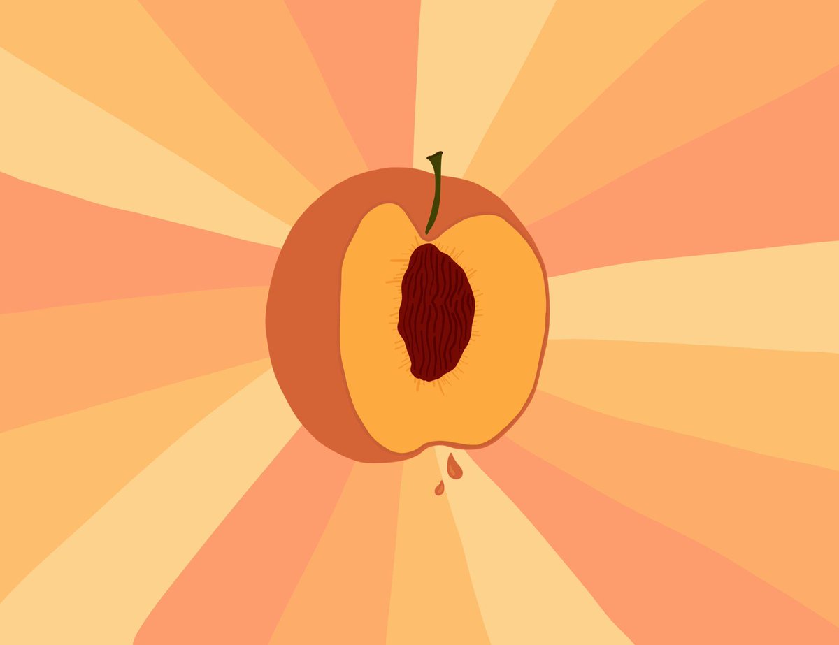 The ultimate guide to eating the peach, for anyone who needs a refresher. t...