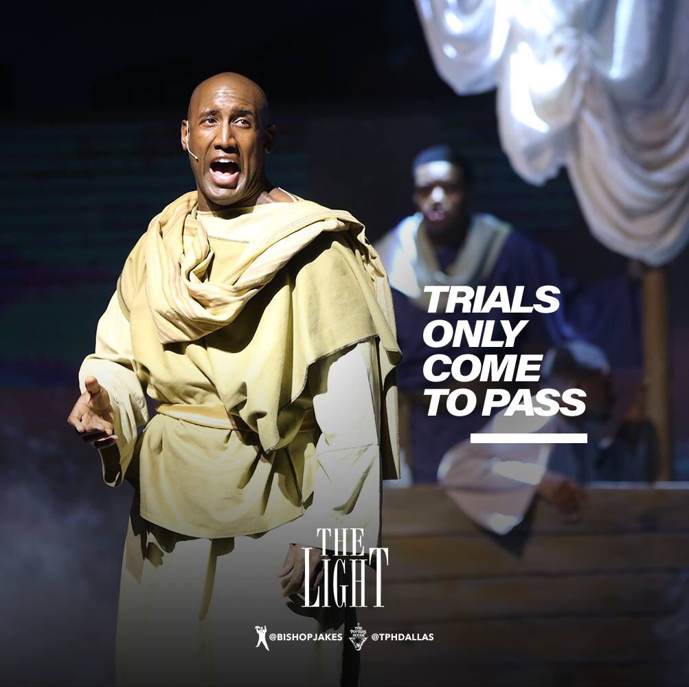 TPHDallas's tweet photo. Jesus had to endure inconceivable suffering in exchange for our promise. Therefore, continue to withstand trials that challenge your faith, for therein lies your destiny (Matthew 27:32-44).
Watch #TheLightTPH NOW at https://t.co/43VJvP5bTu or the TD Jakes mobile app. #TPHOnline https://t.co/Y05GGnk42c