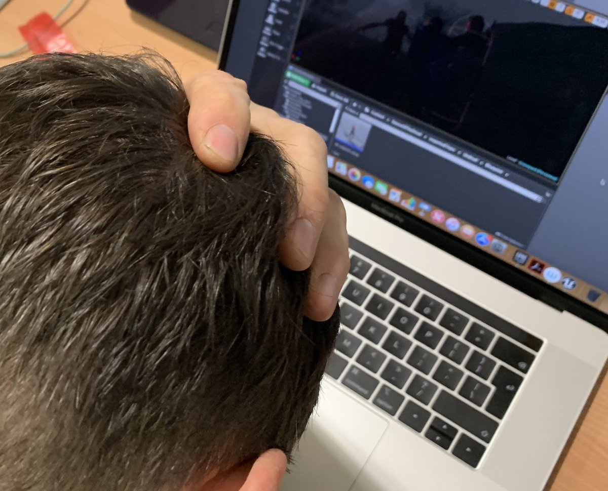 bronzedev's tweet photo. When you return to work after a few days off and nothing’s working as you thought you’d left it 😂 #indiedev #gamedev #indiegame #unrealengine #ue4 https://t.co/AxHXjXLBrJ