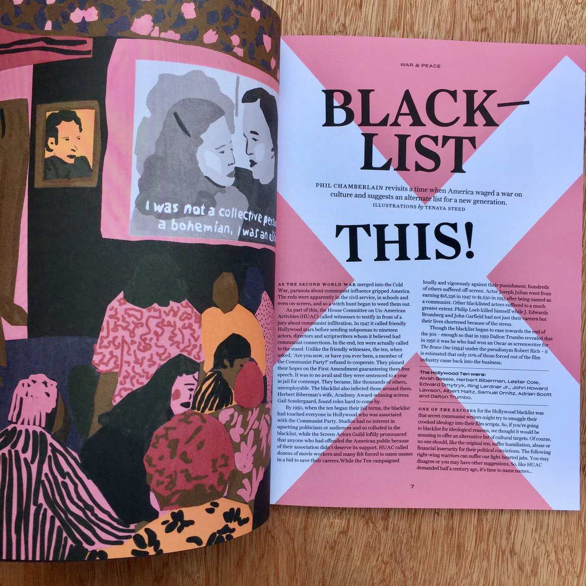 ‘War and Peace’ the hefty subject matter for Issue 4 of <a href="/beneficialmag/">Beneficial Shock!</a> featuring the #blacklist, #alien film illustration and #Casablanca. Good combo eh? raremags.co.uk/products/benef… #aliens #warandpeace #trumbo #beneficialshock #filmreview #magazines #stockport