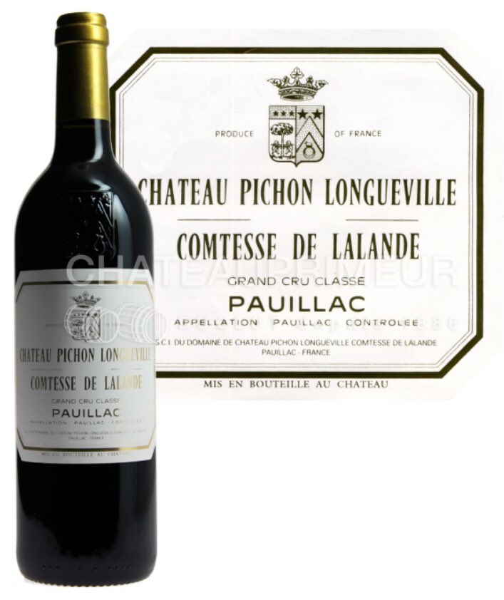 DavidBonnand's tweet photo. #Millésime2018 : ❤️Château #PichonComtesse 99-100/100 by #YvesBeck https://t.co/TszdMxkLQi