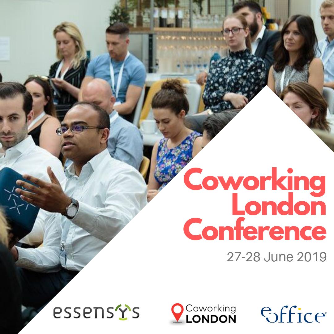 eOffice's tweet photo. 📌 #Coworking London Conference
We connect global workplace specialists, landlords, facility managers, and decision makers in architecture/interior design/ #proptech to discuss the current and future trends in the flexible office market 
 📅 27-28 June '19
For 🎟️ #LinkInBio https://t.co/f0b2FGFhWl