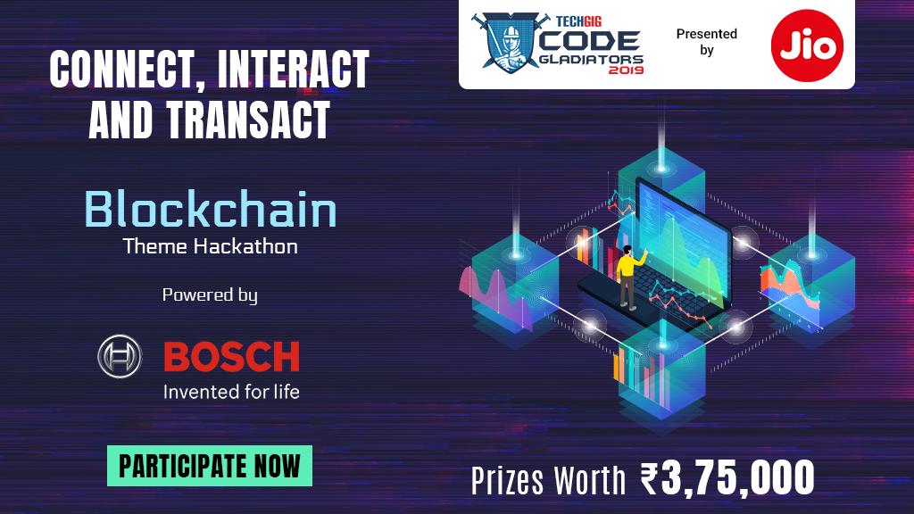 ETTechGig's tweet photo. Here's a chance to compete with the top coders in the World. Participate in Blockchain Hackathon by @boschindia!
Register Now: https://t.co/nvyBmqwCca
#TechGig #CodeGladiators #CG2019 #OnlyOnTechGig #Sponsors #Coding #Developer #InformationTechnology #IT #Blockchain #Coders https://t.co/kFk3HqtTXK