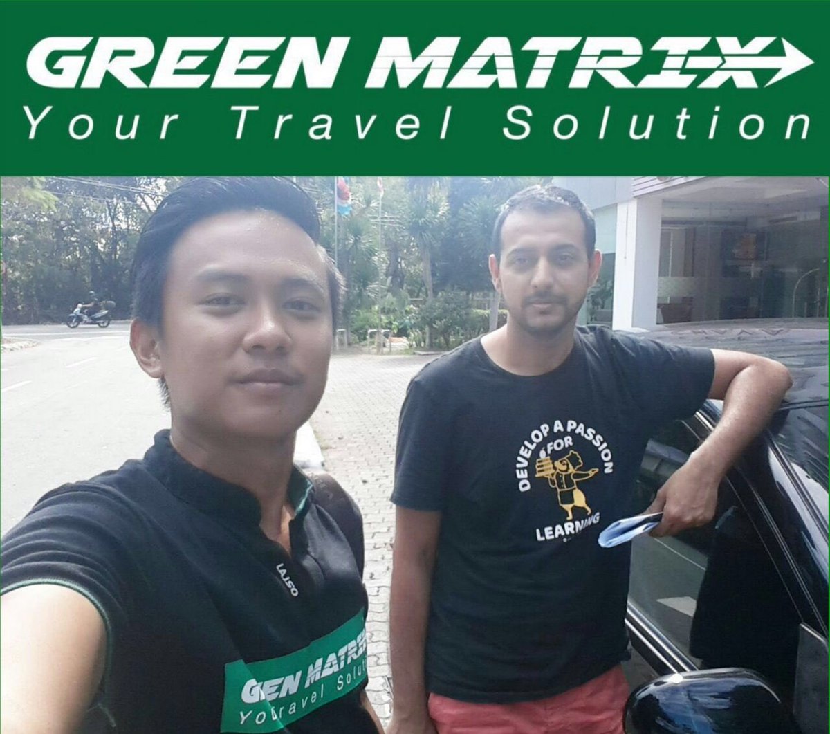GoGreenMatrix1's tweet photo. GOGREENMATRIX | MR DINESH SAINI FROM SINGAPORE

Thank you sir for choosing Green Matrix 

Need a car? We are your trusted one stop solution 24/7 online booking platform in Malaysia for car rental - https://t.co/J24onA0e4n

#GoGreenMatrix 
#OneStopSolution
#OnlineBookingPlatform https://t.co/USpUulIJZf