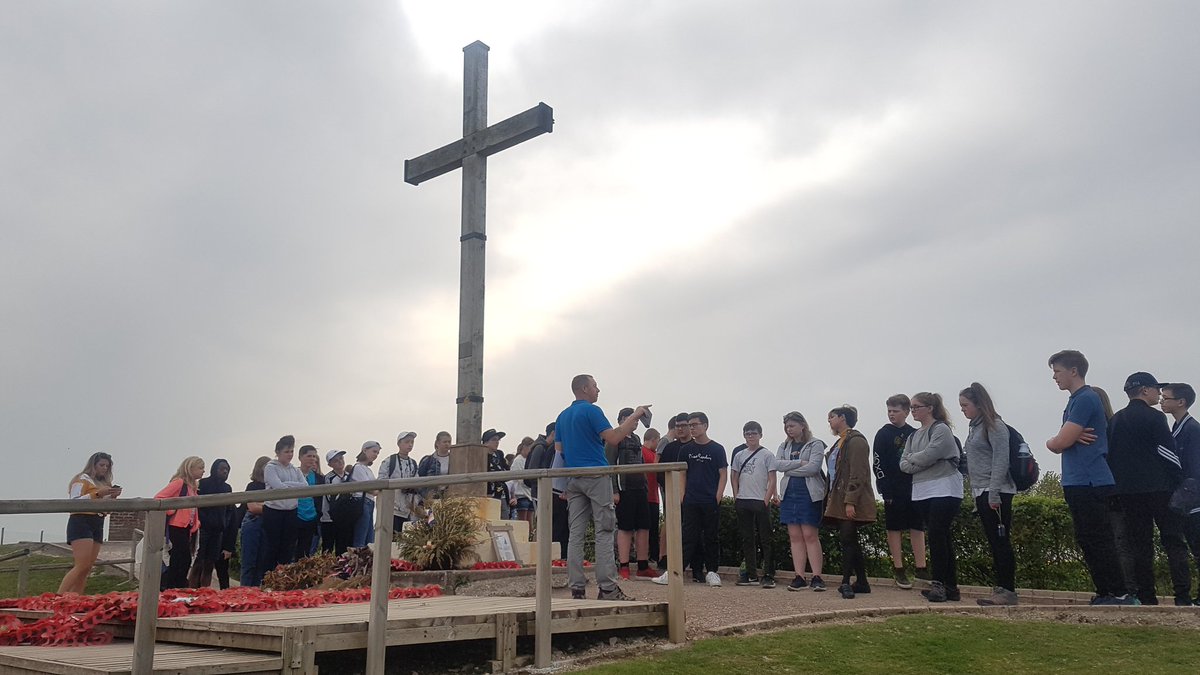 soahistory's tweet photo. Day 2... first stop was Lochnagar crater, an incredible place of remembrance @TimeTravelEdu #battlefields #WW1 https://t.co/2rzY3YW7ii