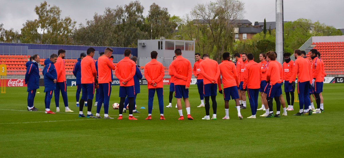 Entrenamiento del Atlético (Foto: Atleti).