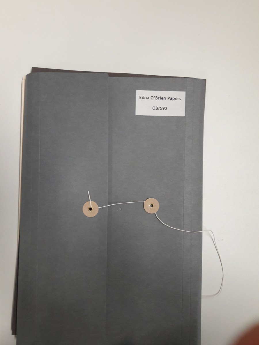 iar_ie's tweet photo. We are delighted to announce that the Edna O'Brien Papers, held by UCD Special Collections, have been added to the IAR database. O'Brien's collection consists of correspondence, research and drafts. Explore more at https://t.co/MwOSY5X6mD
#ExploreArchives #1city1book https://t.co/jqgzK2ANou
