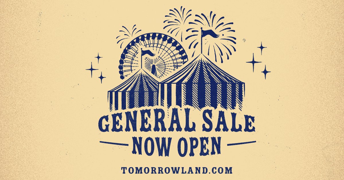 La venta de entradas ya está abierta a todo el público. Comienza el finde con buen pie y asegura tu planazo de verano. Más info en tomorrowland.com/unite