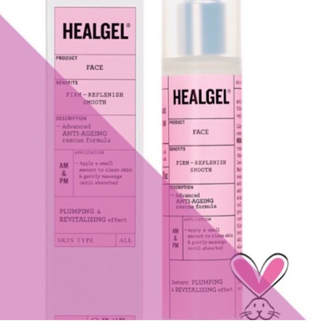 beautyflash's tweet image. Heal Gel Face 💗 

An anti-ageing formula designed to smooth, firm and replenish to give instantly plumper, revitalised looking skin. 💕 

#healgel #crueltyfree #vegan #skincare #antiageing #beautyflashloves