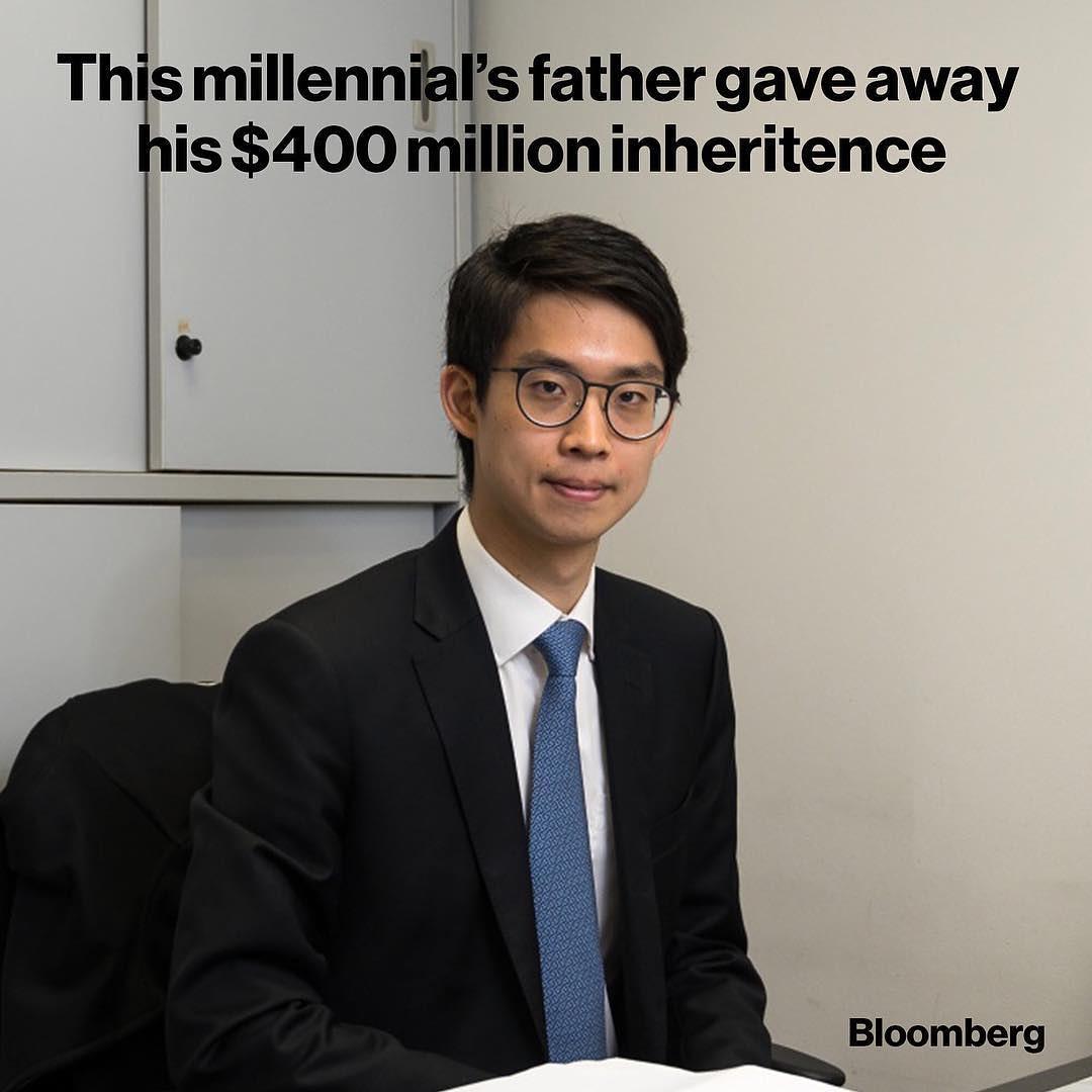 AnchoriaCapital's tweet photo. What would you do if your wealthy dad gave all he had to charity rather than you? 

Let us know in the comments below.... 

See thread for more details... https://t.co/Ku2VoIAgSv