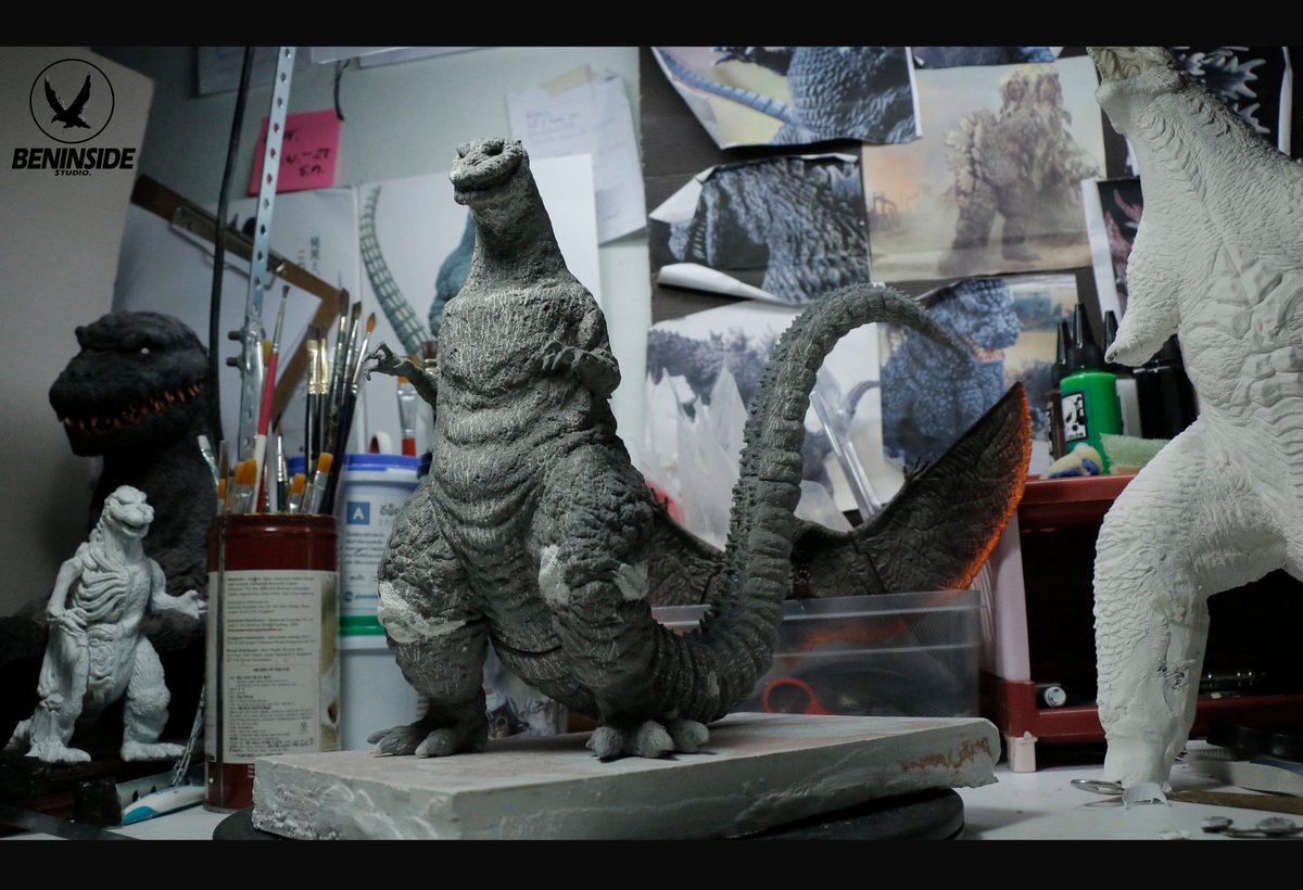 BeninsideAvt's tweet photo. Shin Godzilla Concept Art #1 (23cm.)
Sculpt by #BENINSIDEStudio.
In progress 70% / Material : Paper Clay
#Godzilla2017 #GodzillaMonstersPlanet #ResinKit #ModelKit #garagekit #Model #statue #collectors #Kaiju
#godzilla #xplus #ゴジラ #シンゴジラ https://t.co/Grm4N6v2RW