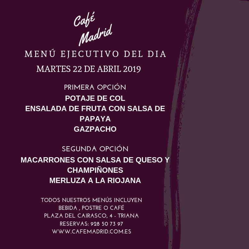 Cafe Madrid Las Palmas tweet media