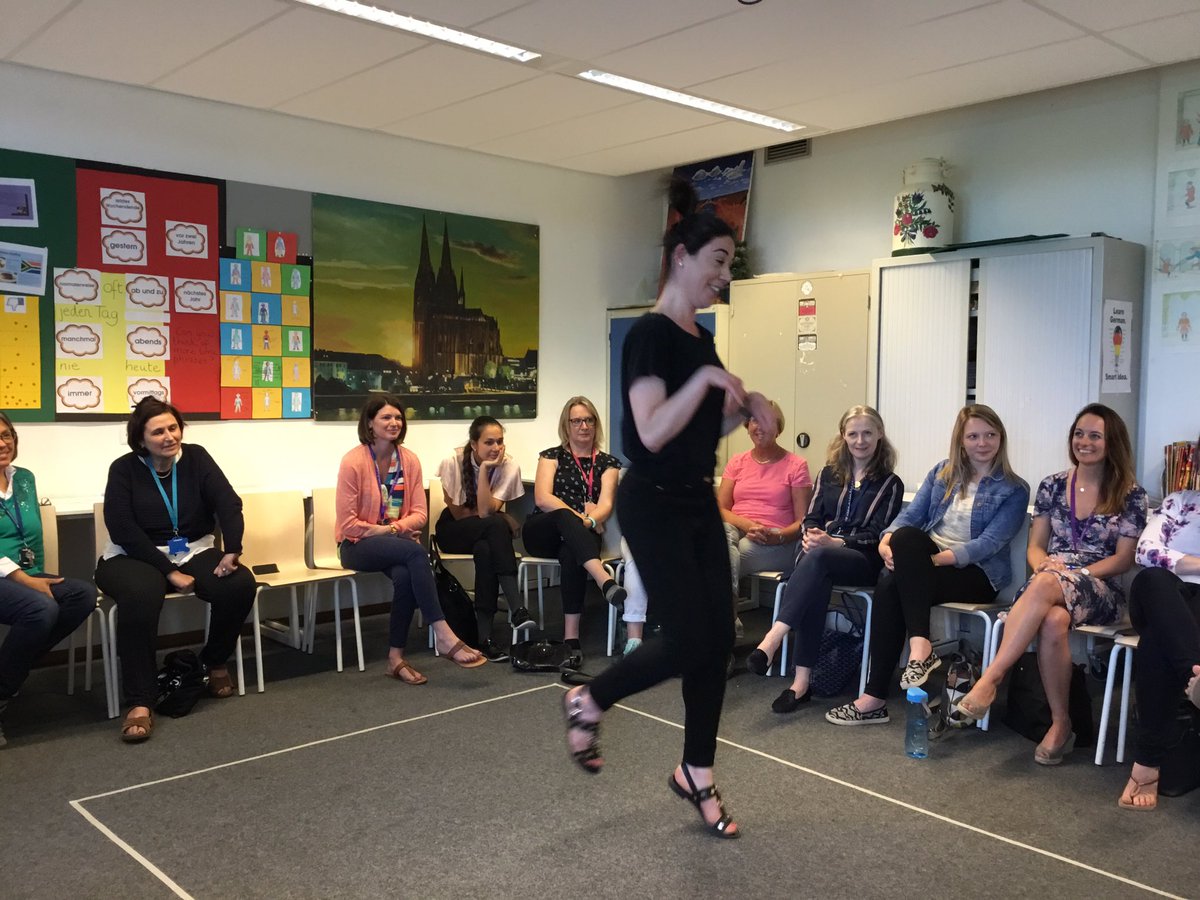 BSNJSV's tweet photo. JSV F2 describe the successes and methods used for embracing the Helicopter Story telling technique. #BSNConf19 #jsvf2 #trishalee @TrishaLeeWrites https://t.co/E0G0fGexlf