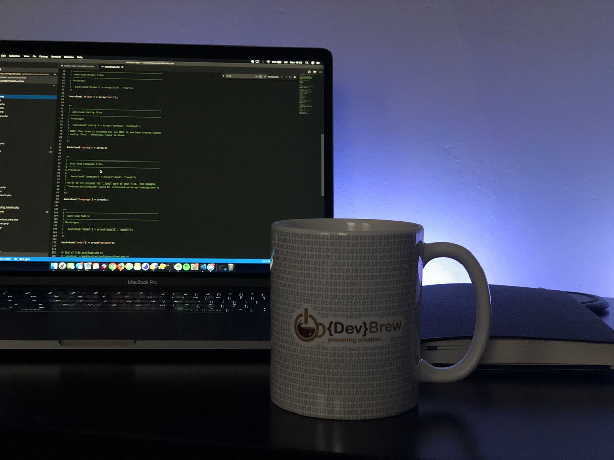 devbrewcoffee's tweet image. One of our mugs spotted out in the wild! ☕️☕️
.
.
.
.
.
.
#devbrew #devbrewcoffee #softwareengineer #softwaredeveloper #software #dev #javascript #java #php #c #ios #android #mobiledeveloper #coffee #coffeeholic #coffeeaddict #homeoffice #webdeveloper #web #tuesday #developers