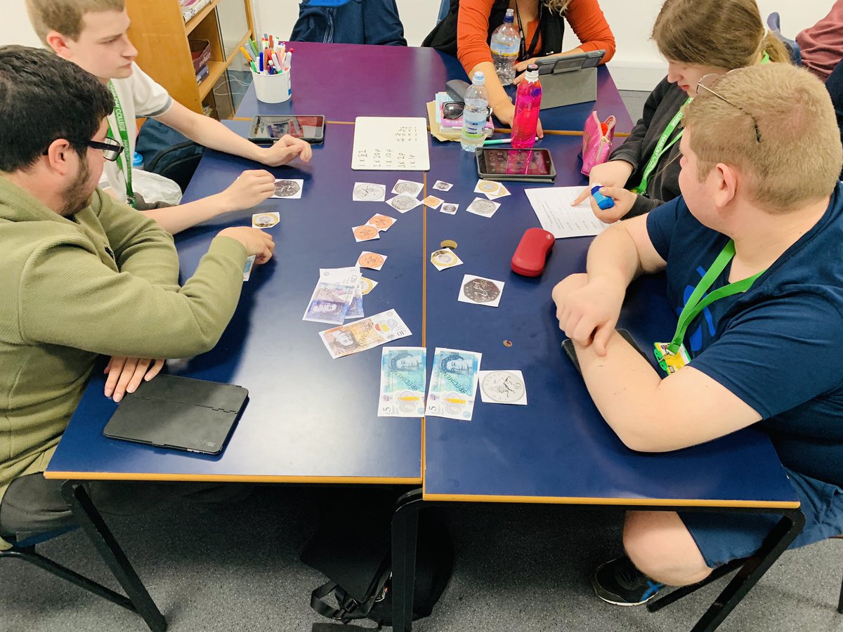 HCRebeccaSoph's tweet photo. Budgeting with money preparing Links To Work with all those important life skills. @HCcloerogers @HarlowCollege 🤩💰 https://t.co/VgbyADpMjf