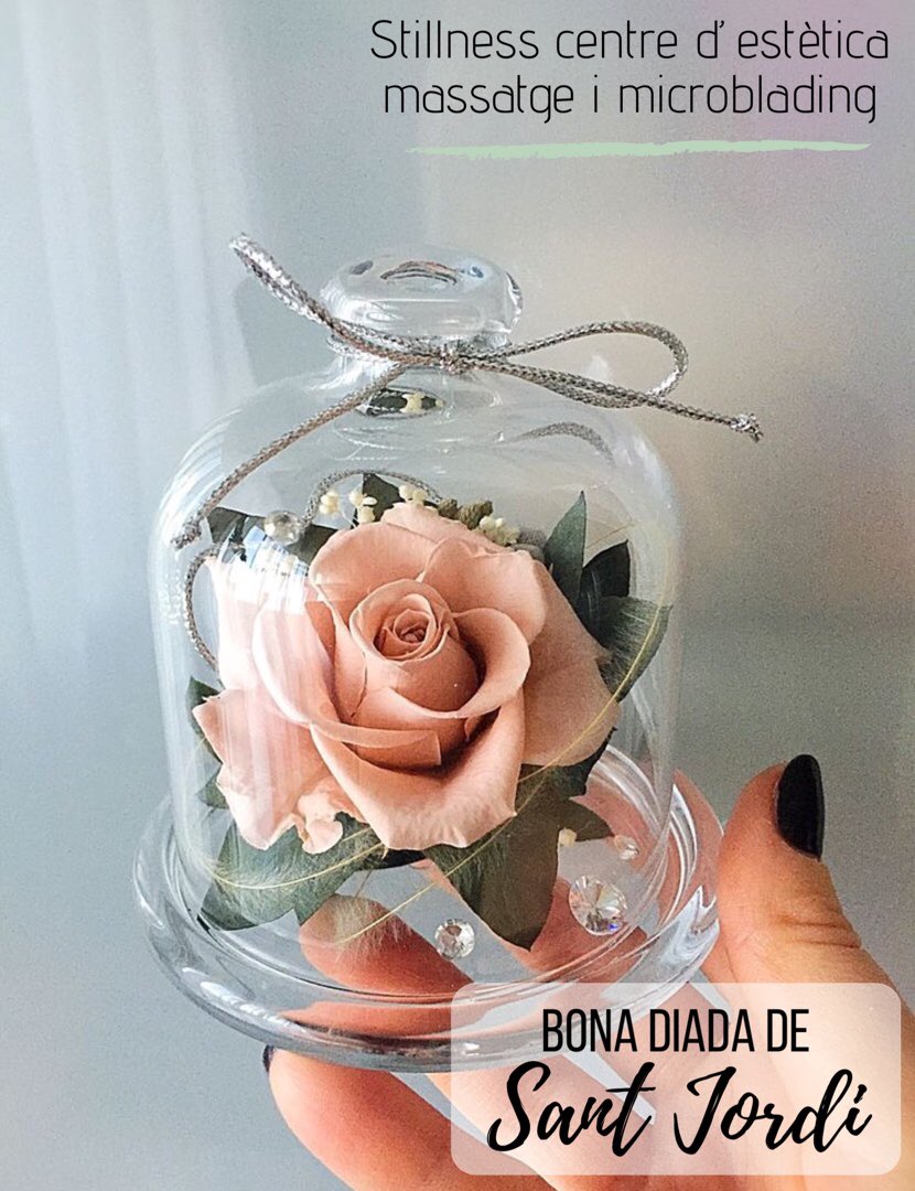 StillnessBeauty's tweet photo. Stillness us desitja un bon Sant Jordi 🌹 #stillness #stillnessestetica #andorra #andorralavella #santjordi https://t.co/nXqFe30iTx