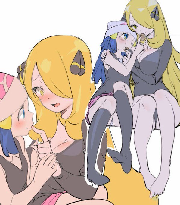 シロヒカいちゃいちゃ落書き 