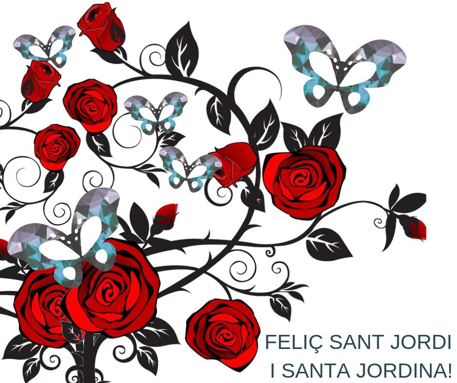 Feliç Sant Jordi (i Santa Jordina!!!) #SantJordi