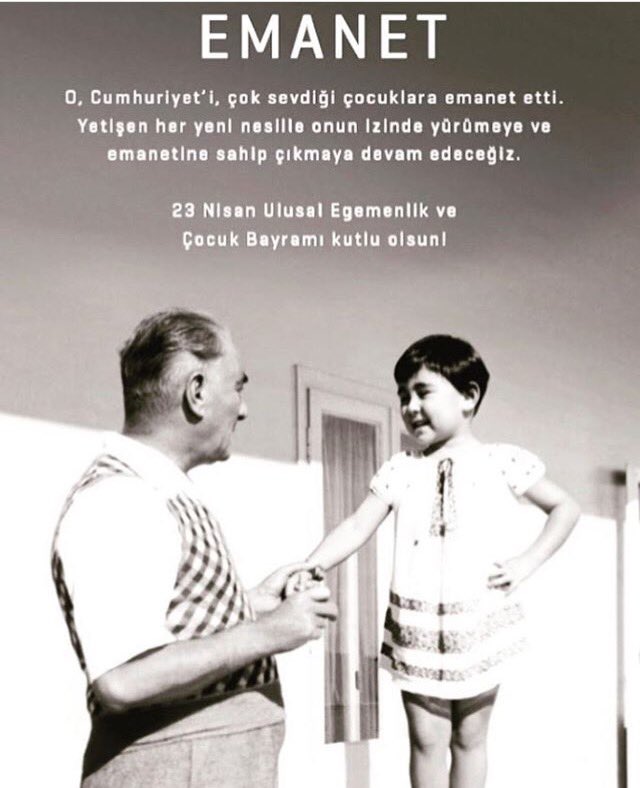 OhuLojistik's tweet photo. 23 Nisan Ulusal Egemenlik ve Çocuk Bayramı kutlu olsun
#23Nisan #kutluolsun #utly https://t.co/l1BleJQN2c