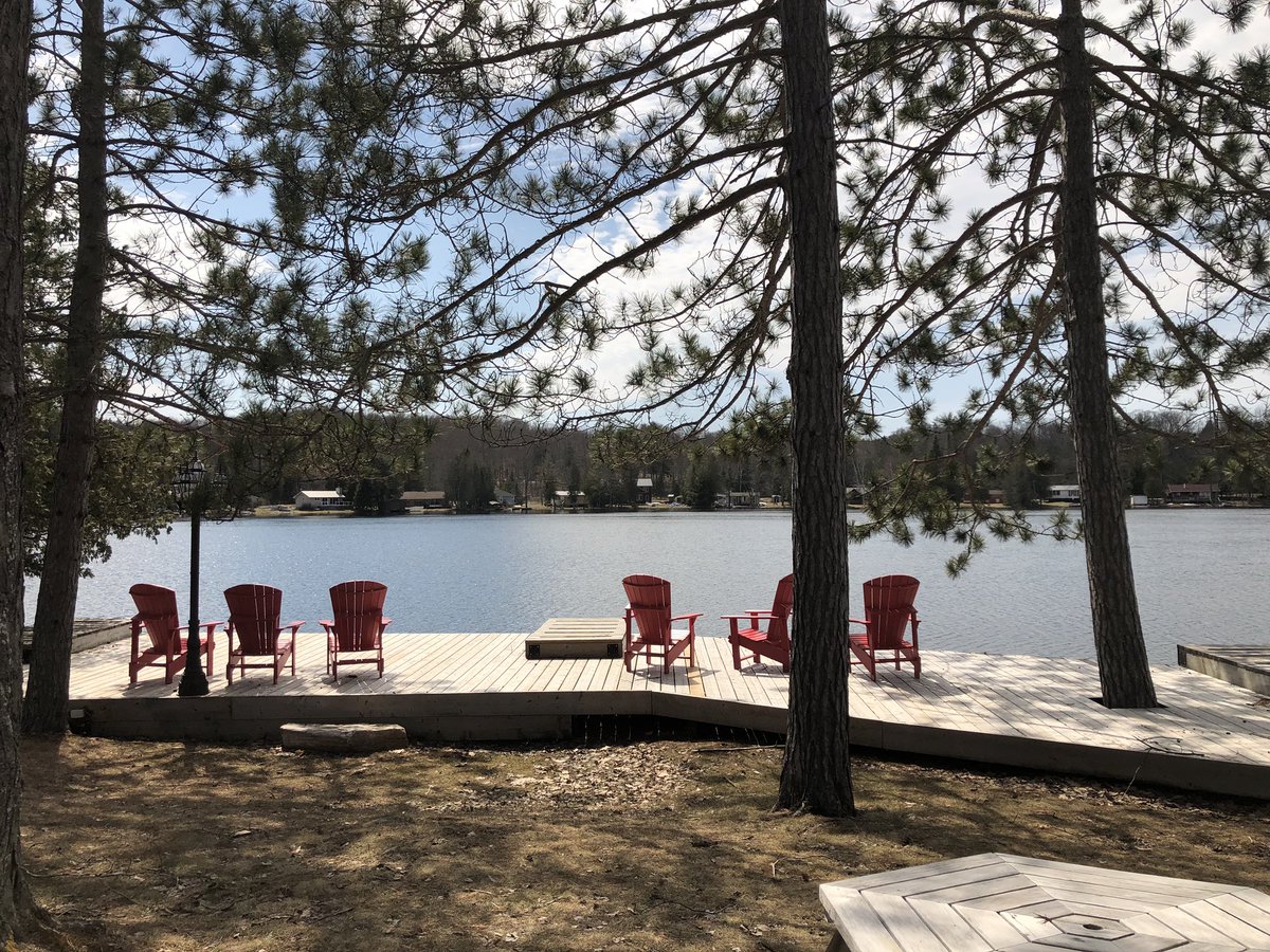 What a beautiful sound to wake up to this morning! The call of a loon...so tranquil!