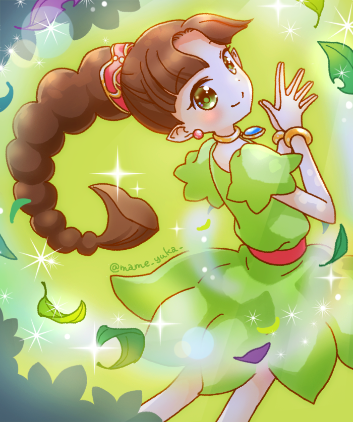 Twitter 上的 まめゆか パネポン 緑の妖精ティアナ 好きなキャラなので構図でしばらく迷いました T Co Vmi1rdftcs Twitter